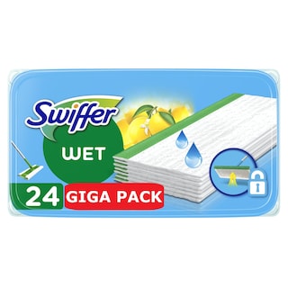 SWIFFER | Υγρά Πανάκια Citrus Fresh Ανταλλακτικά 24 Τεμάχια