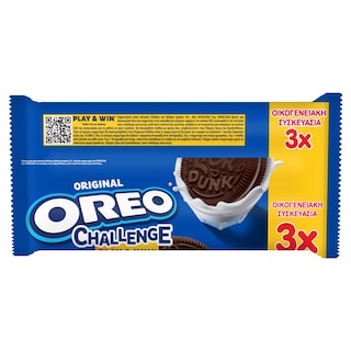 OREO | Μπισκότα Γεμιστά Βανίλια 3x154g
