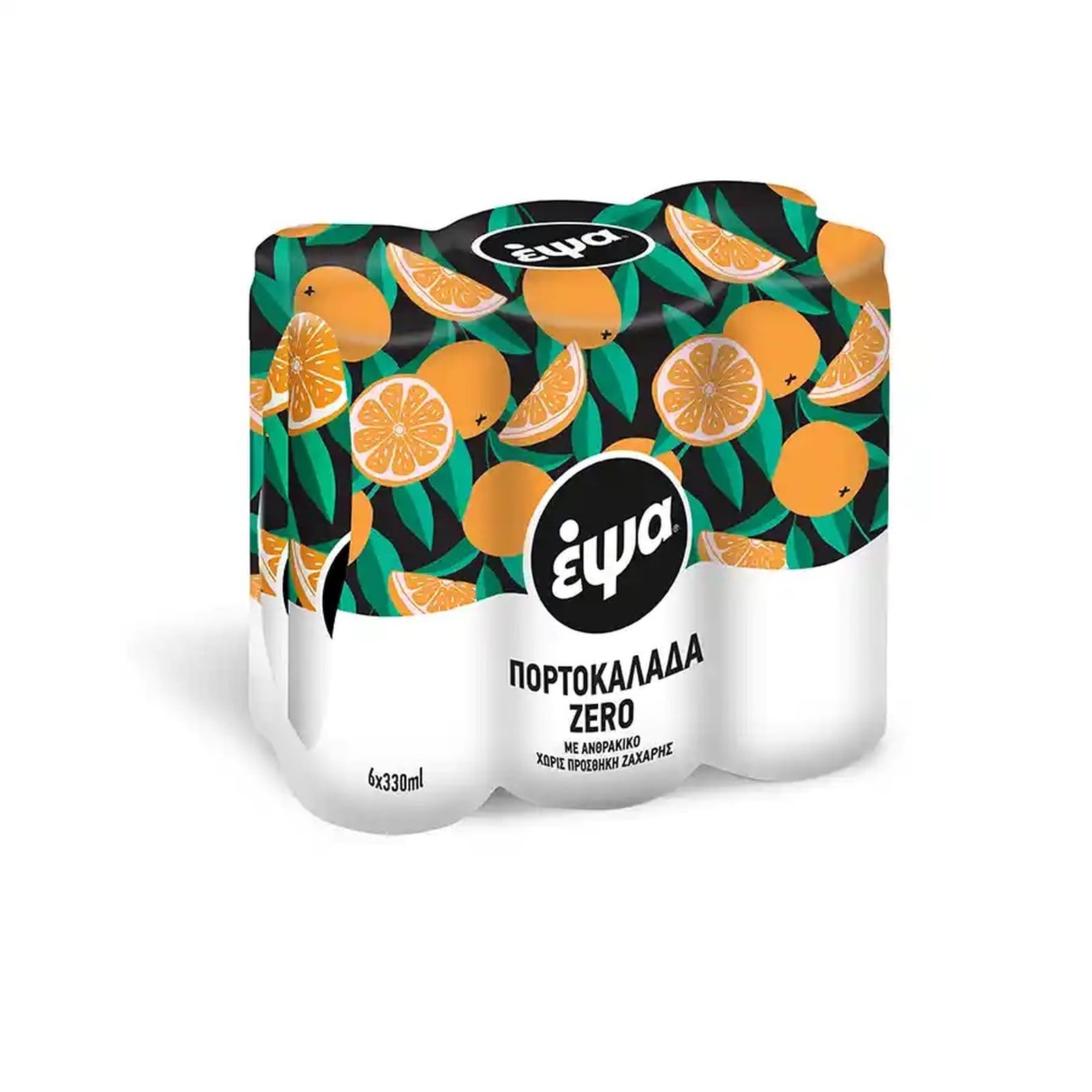 ΕΨΑ Πορτοκαλάδα Zero Κουτί 6x330ml