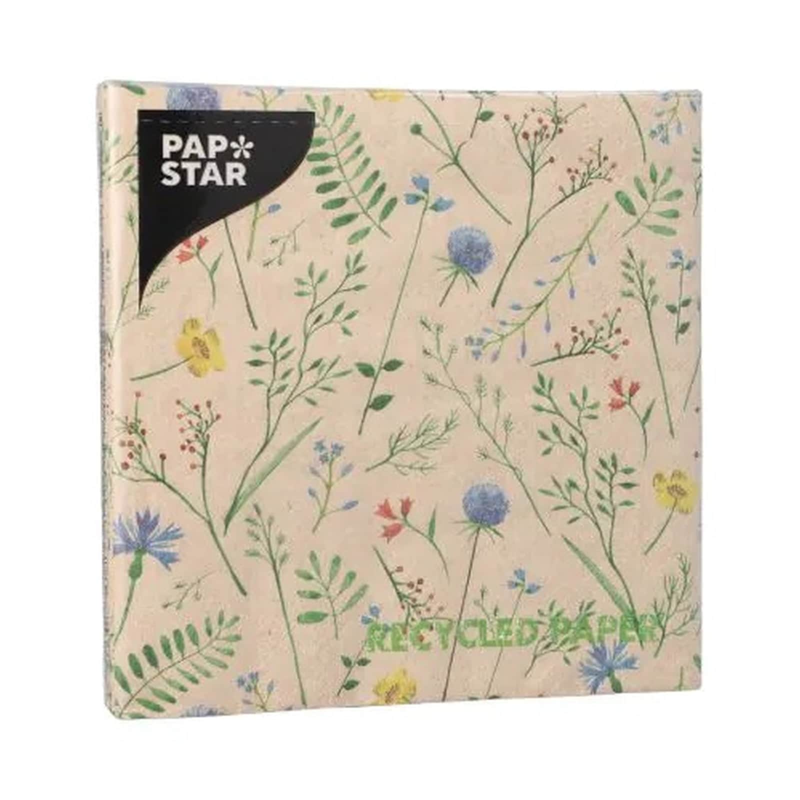 PAPSTAR Χαρτοπετσέτες Summer Field 33x33cm 20 Τεμάχια 104g