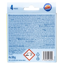 CLEAN HOME | Καθαριστικό Μπλοκ για Καζανάκι Φρεσκάδα Ωκεανού 4x50g