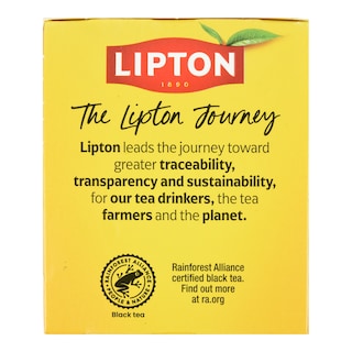 LIPTON | Τσάι Μαύρο Decaf Αρωματισμένο 25x1.5g