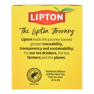 LIPTON | Τσάι Μαύρο Decaf Αρωματισμένο 25x1.5g