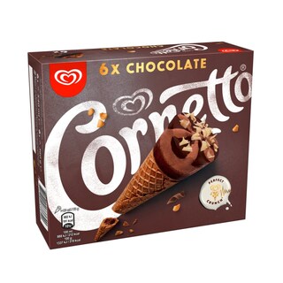 CORNETTO | Παγωτό Πύραυλος Σοκολάτα 6x60g