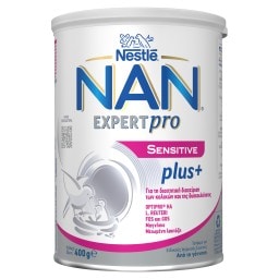 NAN | Γάλα Βρεφικό Σκόνη Expert Pro Sensitive Plus 0+ Μηνών 400g