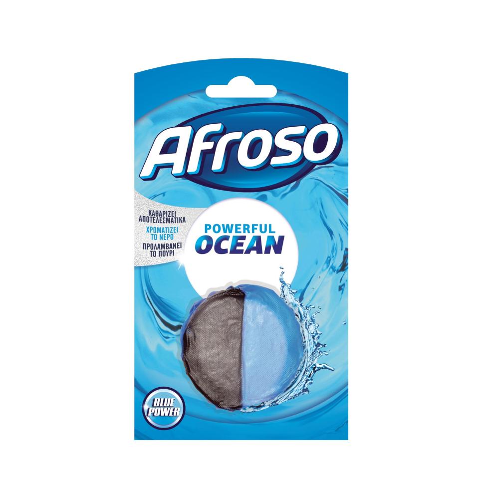 AFROSO Στερεό WC Block Ωκεανός 50g