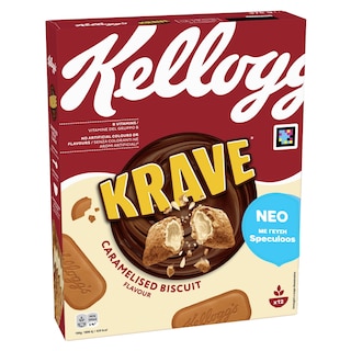 KELLOGGS | Δημητριακά Krave Καραμελωμένο Μπισκότο 375g