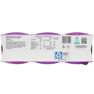 VITALINE | Επιδόρπιο Γιαουρτιού Κεράσι 3x180g