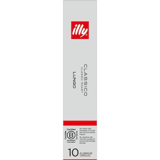 ILLY | Coffee Capsules Espresso Lungo Classico 10x5.7g