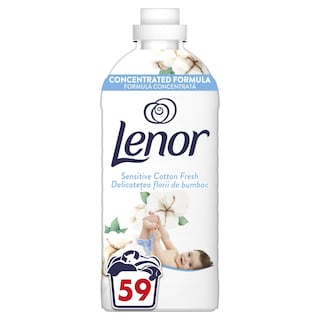 LENOR | Συμπυκνωμένο Μαλακτικό Sensitive Υποαλλεργικό 59 Μεζούρες