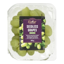 EXCELLENT | Σταφύλια Λευκά Χωρίς Κουκούτσι Εισαγωγής 300g