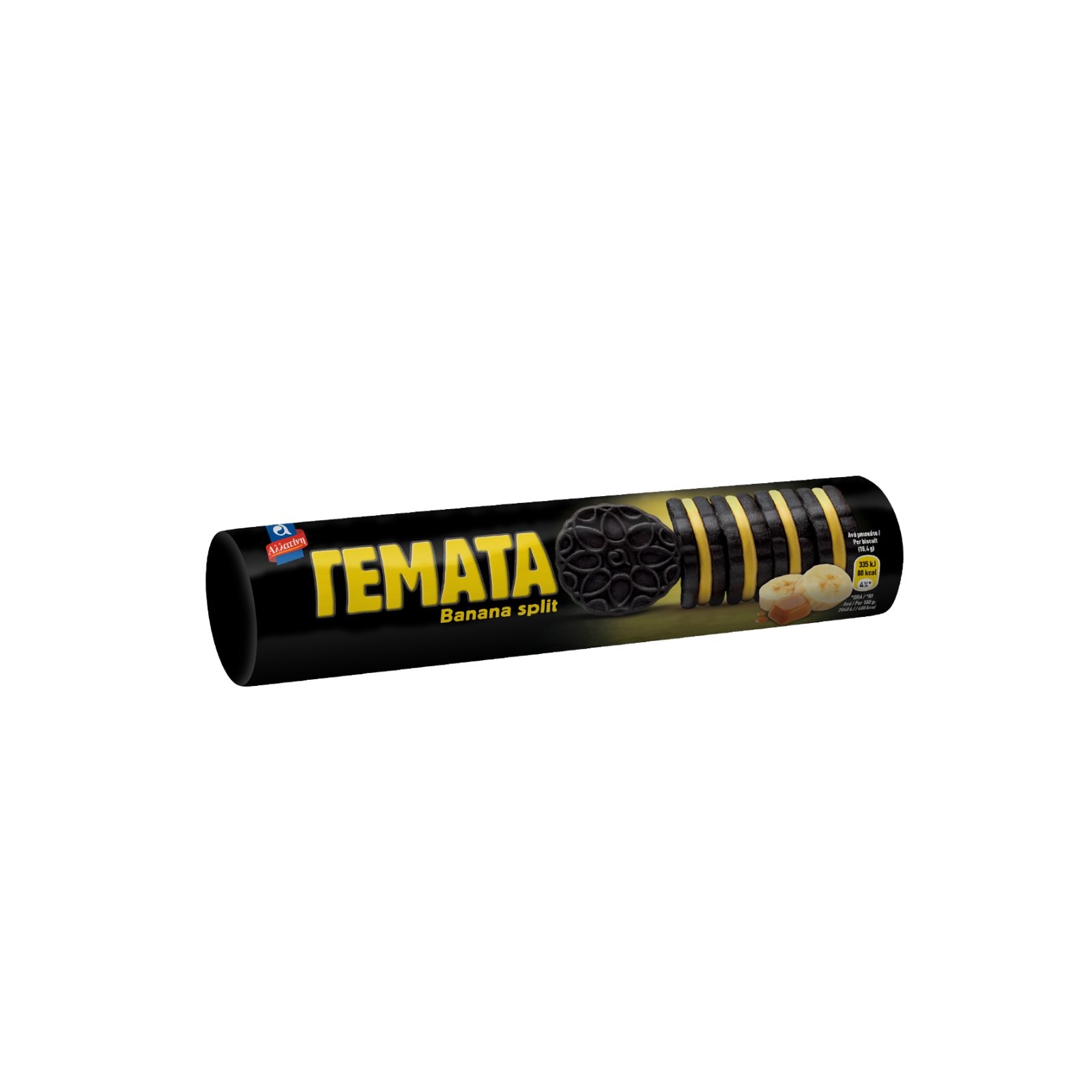 ΑΛΛΑΤΙΝΗ Μπισκότα Γεμάτα & Τραγανά Banana Split 230g
