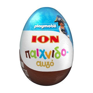 ΙΟΝ | Σοκολατένιο Αυγό Γάλακτος Παιχνιδοαυγό 20g