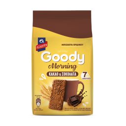 ΑΛΛΑΤΙΝΗ | GOODY | Μπισκότα Goody Morning Κακάο Σοκολάτα 160g