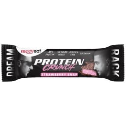 MOOVEAT | Μπάρα Πρωτεϊνης 30% Crunch Strawberry Snap 65g