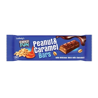 CHOCO FUN | Μπάρα Σοκολάτας Φιστίκι Καραμέλα 6x36g