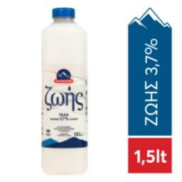 ΟΛΥΜΠΟΣ | ΖΩΗΣ | Milk High Pasteurization 3.7% Fat 1.5lt