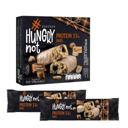 HUNGRYNOT | Μπάρες Πρωτείνης Σοκολάτα Καραμέλα & Φυστικοβούτυρο 3x45g