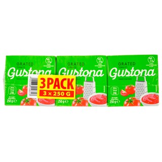 GUSTONA | Τομάτα στο Τρίφτη 3x250g
