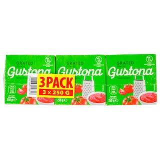 GUSTONA | Τομάτα στο Τρίφτη 3x250g