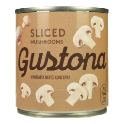 GUSTONA | Μανιτάρια Φέτες 115g