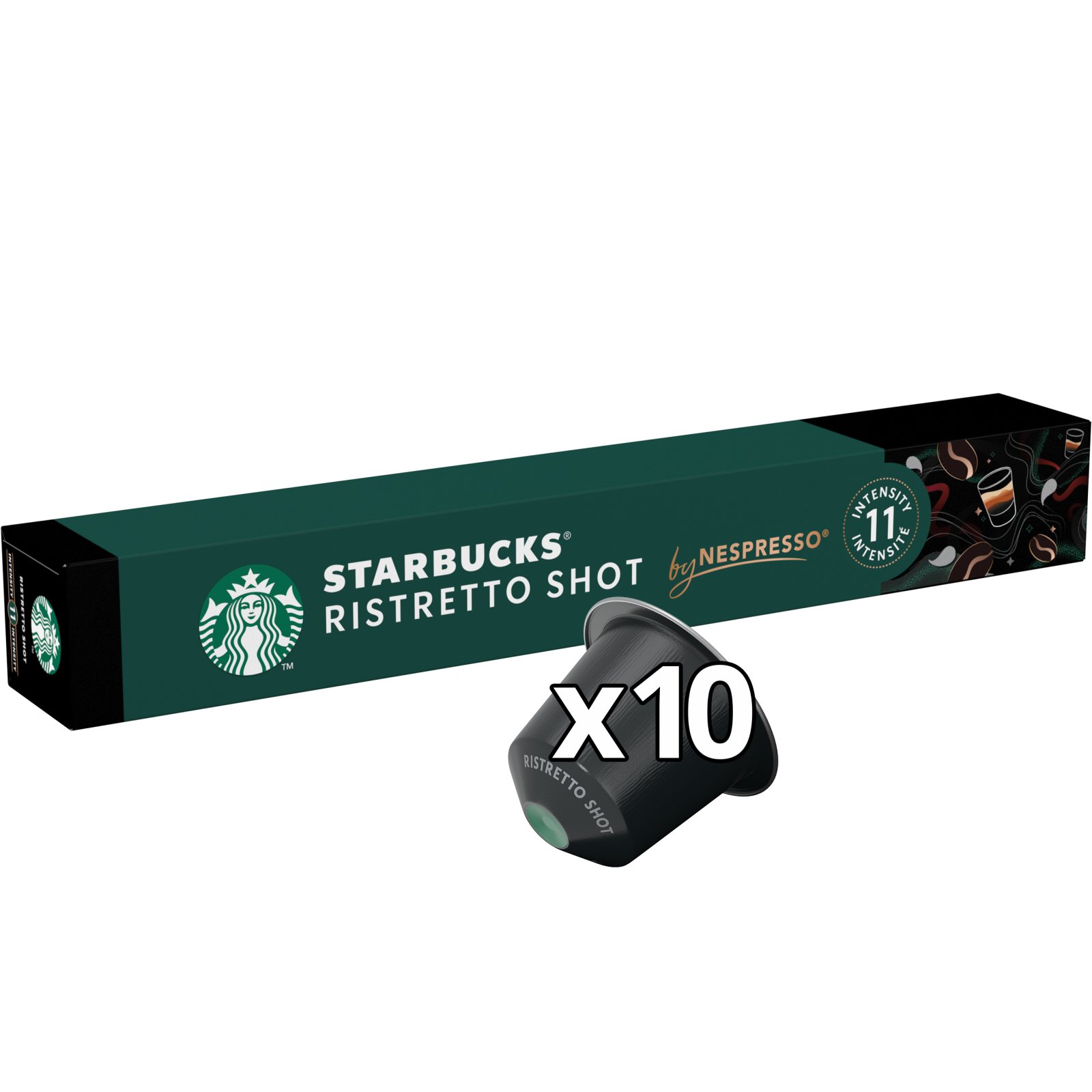 STARBUCKS Κάψουλες Καφέ Ristretto Shot 57g