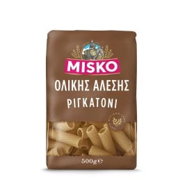 MISKO | Μακαρόνι Ριγκατόνι Ολικής Άλεσης 500g