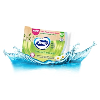 ZEWA | Υγρά Μαντηλάκια Τουαλέτας Camomile 42 Τεμάχια 184g