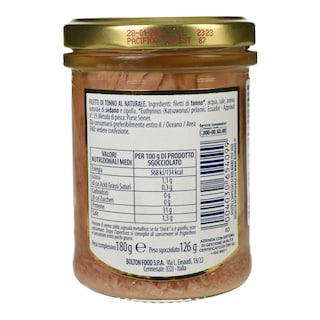 RIO MARE | Tuna Fillet Al Naturale 126g