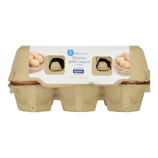 ΑΒ ΕΠΙΛΟΓΗ | ΑΥΓΑ ΕΞΑΙΡΕΤΙΚΑ ΦΡΕΣΚΑ LARGE 63/73 GR 6 ΤΕΜ