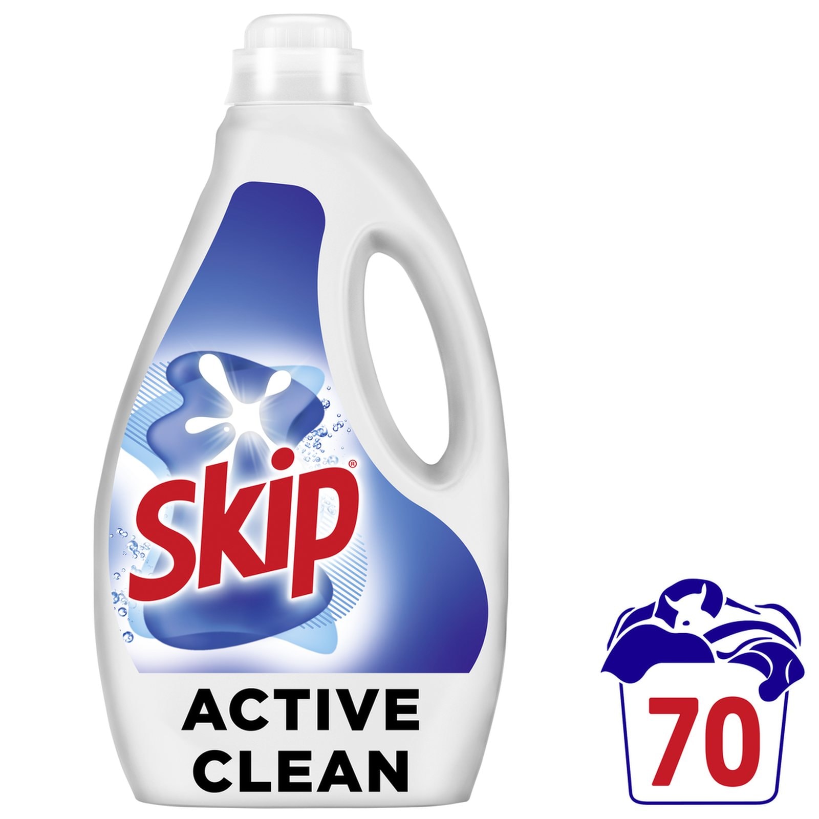 Υγρό Πλυντηρίου Ρούχων Active Clean 70 Μεζούρες