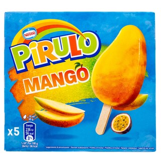PIRULO | Παγωτό Γρανίτα Μάνγκο 5x65g