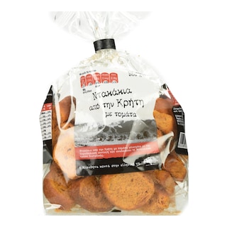 ΑΒ ΚΟΝΤΑ ΣΤΗΝ ΕΛΛΗΝΙΚΗ ΓΗ | Παξιμάδια Ντακάκια Κρητικά με Τομάτα 200g