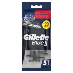 GILLETTE | Ξυραφάκια Blue II Μίας Χρήσης 5 Τεμάχια