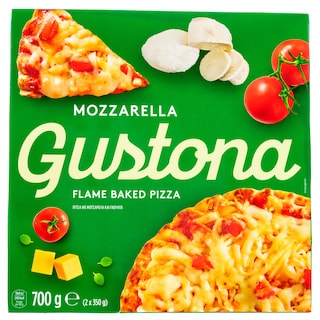 GUSTONA | Πίτσα Μοτσαρέλα Κατεψυγμένη 2x350g