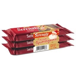 SERENATA | Γκοφρέτα Σοκολάτα Γάλακτος 3 X 33gr ΟΙΚΟΓΕΝΕΙΑΚΗ ΣΥΣΚΕΥΑΣΙΑ