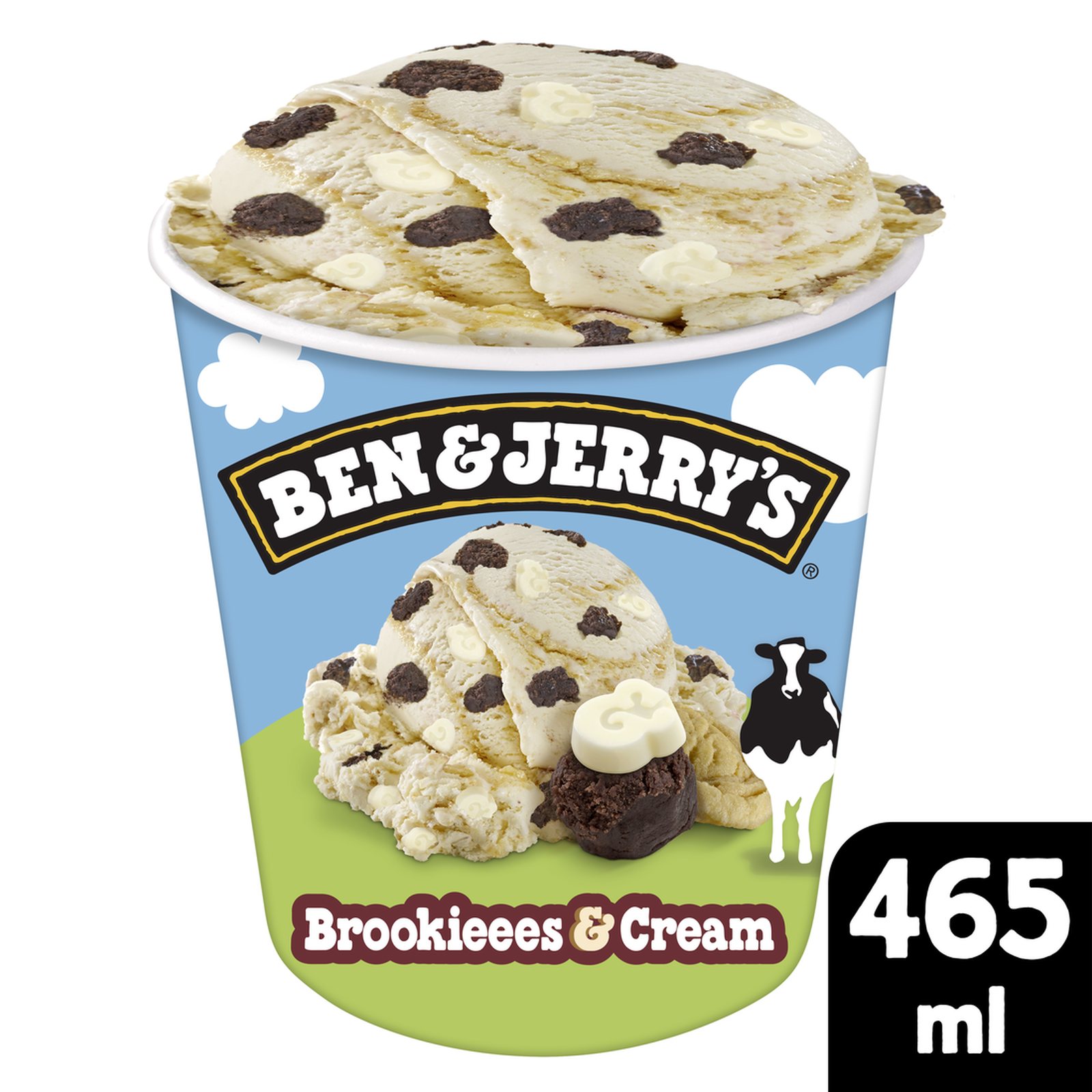 BEN & JERRY'S Παγωτό Brookies Cream 388g