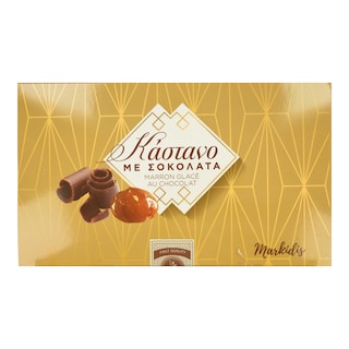 ΜΑΡΚΙΔΗΣ | Marron Glace Chocolate 400g