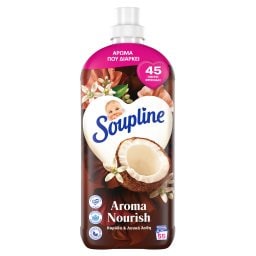 SOUPLINE | Συμπυκνωμένο Μαλακτικό Aroma Καρύδα Λευκά Άνθη 55 Μεζούρες