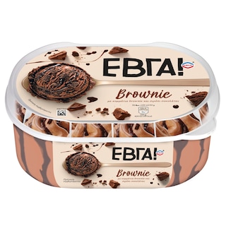ΕΒΓΑ | Παγωτό Brownie 456g