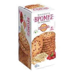 ΒΙΟΛΑΝΤΑ | Μπισκότα Βρώμης Cranberry 200g