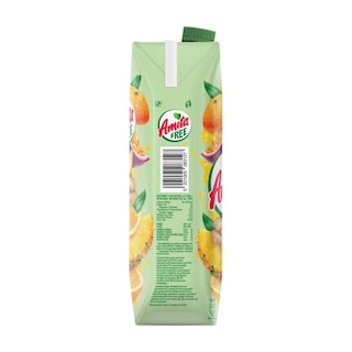 AMITA | Φρουτοποτό Immunity Free Ανανάς Πορτοκάλι Ginger 1lt