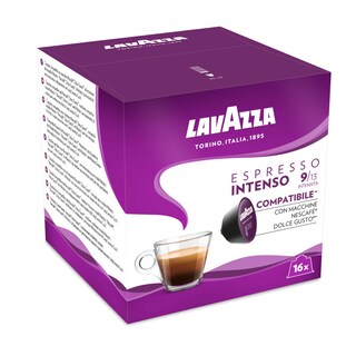 LAVAZZA | Κάψουλες Καφέ Dolce Gusto Espresso Intenso 16x8g