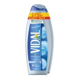 VIDAL | Αφρόλουτρο Talc 2x750ml