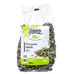 NATURES PROMISE BIO | Κολοκυθόσπορος Ψίχα Ωμός Bio 200g