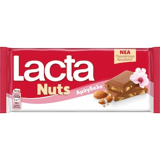 LACTA | Σοκολάτα Γάλακτος Αμυγδάλου 85gr