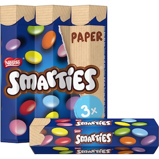 SMARTIES | Κουφετάκια Γεμιστά Σοκολάτα Γάλακτος 3x34g