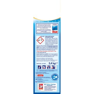 DIXAN | Σκόνη Πλυντηρίου Ρούχων Φρεσκάδα Ωκεανού 68 Μεζούρες