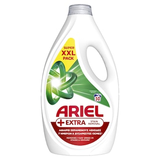 ARIEL | Υγρό Πλυντηρίου Ρούχων Extra Clean 50 Μεζούρες