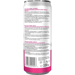 AQUA CARPATICA | Νερό Ανθρακούχο Raspberry Κουτί 330ml